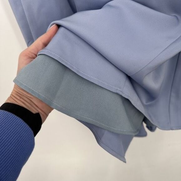 LOVERS + FRIENDS NWT Pelagic Strapless Maxi Dress Gown in Baby Blue‎ Size XS - Picture 6 of 15